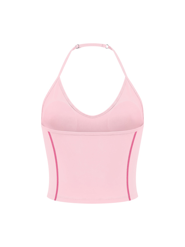 Women's Halter Neck Yoga Tank Top
