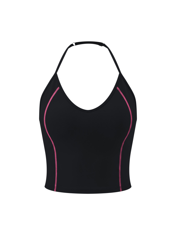 Women's Halter Neck Yoga Tank Top