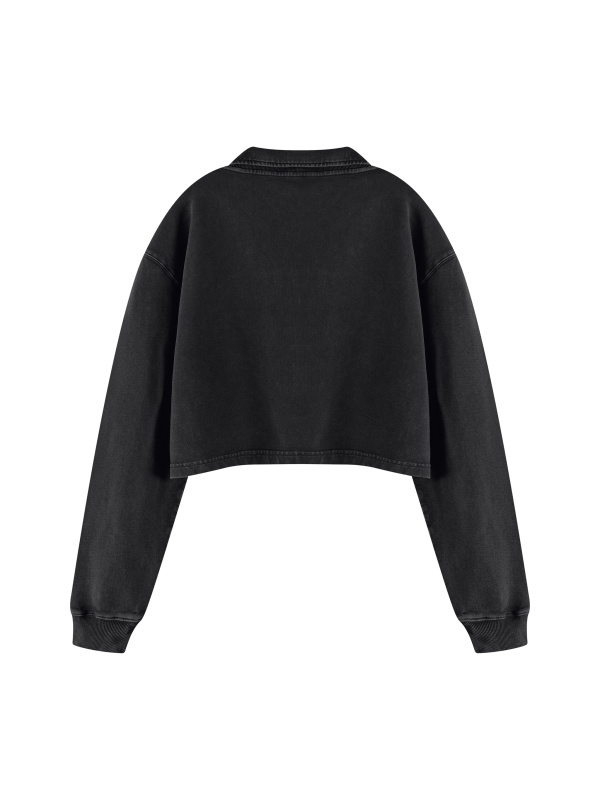 Women’s Vintage Wash Crop Sweatshirt