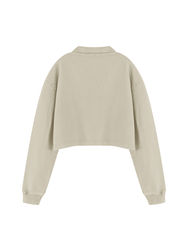 Women’s Vintage Wash Crop Sweatshirt