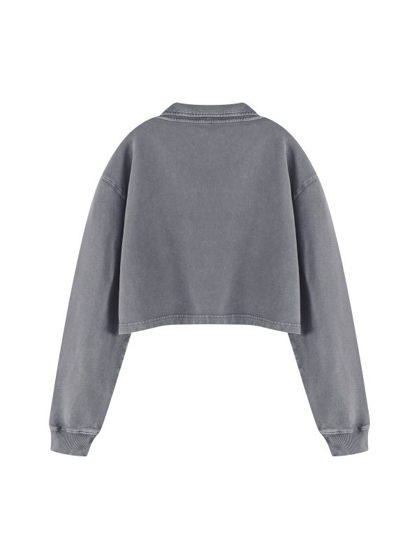 Women’s Vintage Wash Crop Sweatshirt