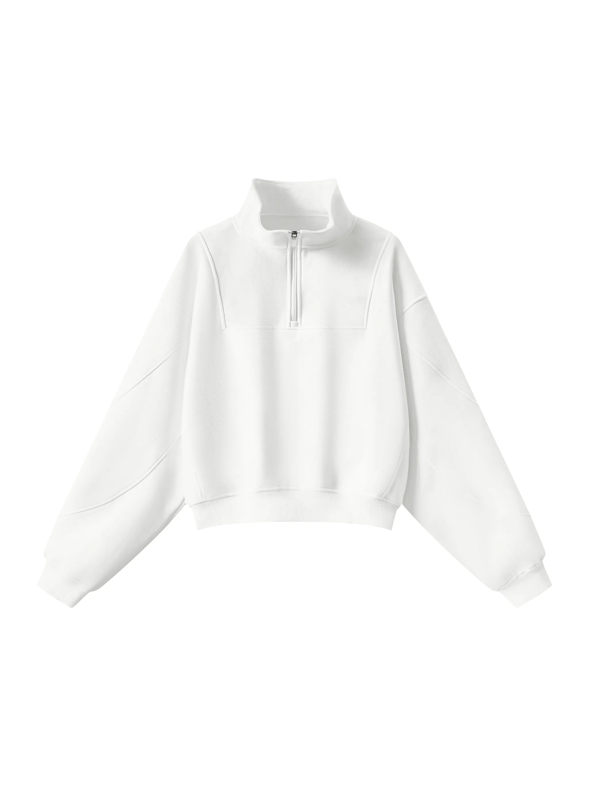 Women’s Loose Fleece Quarter-Zip Sweatshirt