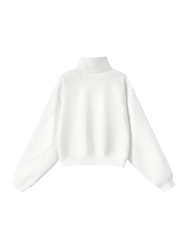 Women’s Loose Fleece Quarter-Zip Sweatshirt