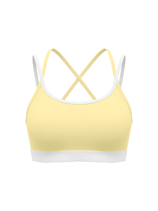 Women's Color Block Yoga Sports Bra