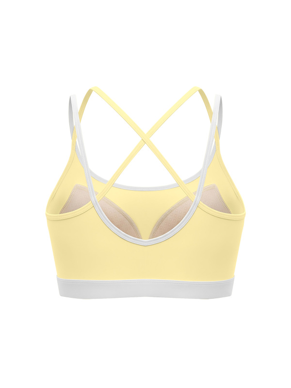 Women's Color Block Yoga Sports Bra