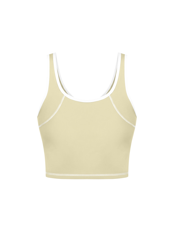 Women's Color Block Yoga Tank Top