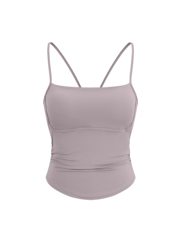 Women's Ruched Yoga Tank Top