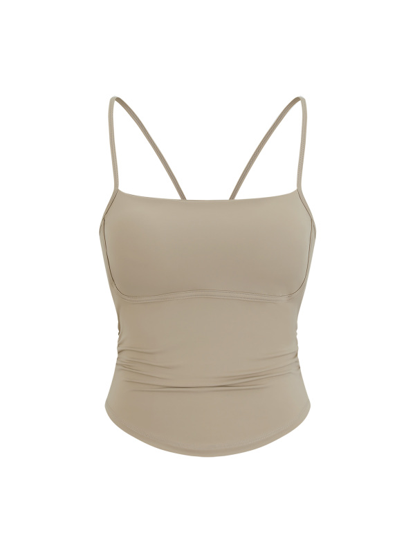 Women's Ruched Yoga Tank Top