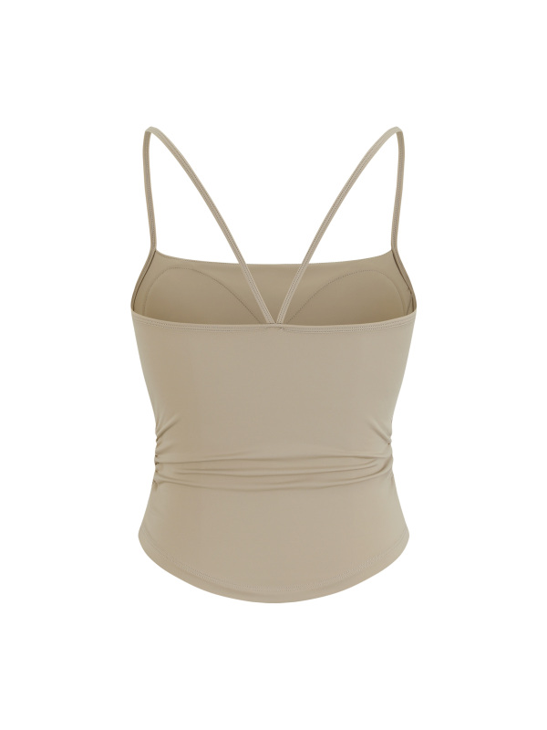 Women's Ruched Yoga Tank Top