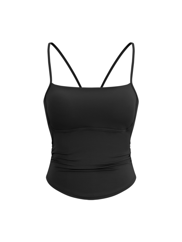 Women's Ruched Yoga Tank Top