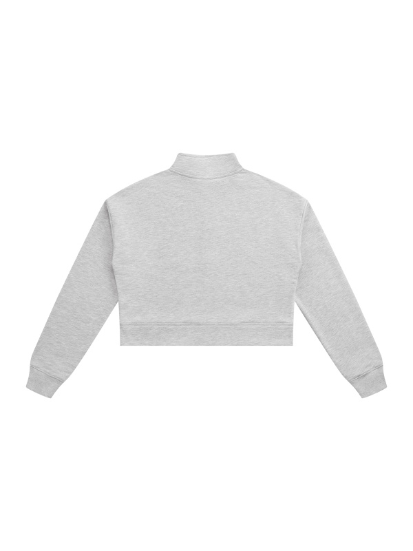 Women's Crop Quarter-Zip Sweatshirt
