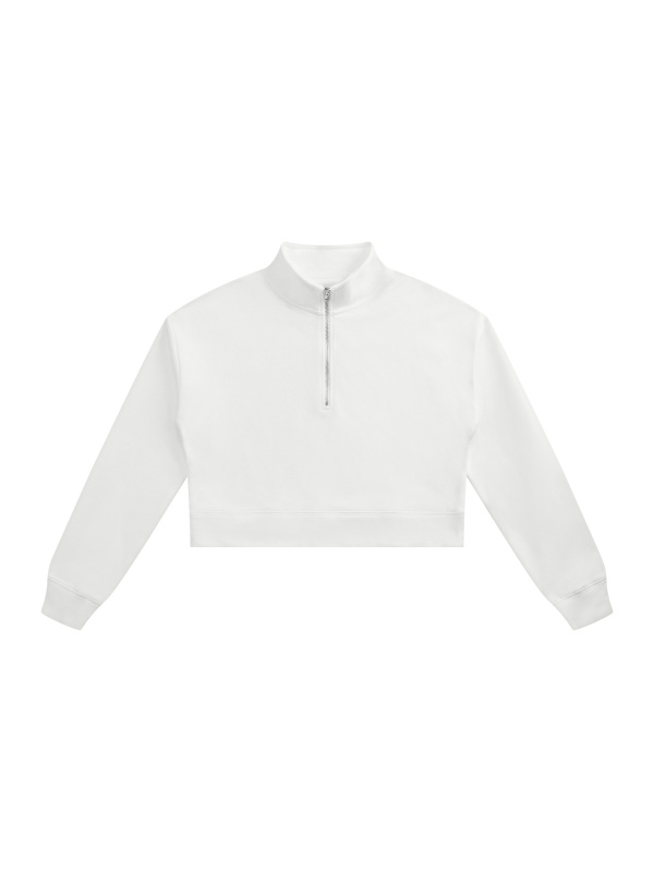 Women's Crop Quarter-Zip Sweatshirt