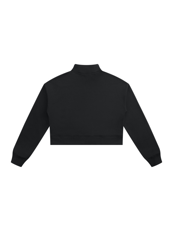 Women's Crop Quarter-Zip Sweatshirt