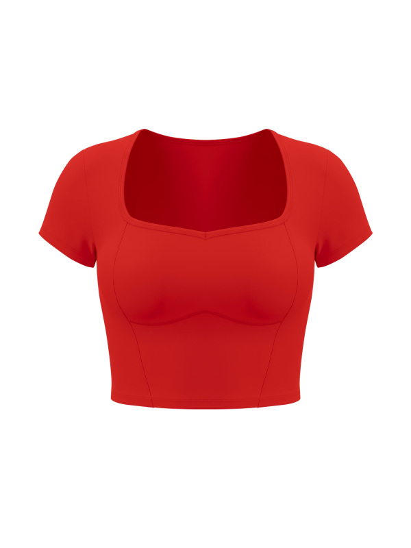 Women's Topstitch Yoga T-Shirt