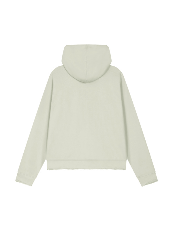 Women’s Raw Edge Full Zip Hoodie