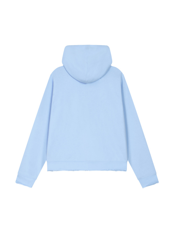 Women’s Raw Edge Full Zip Hoodie