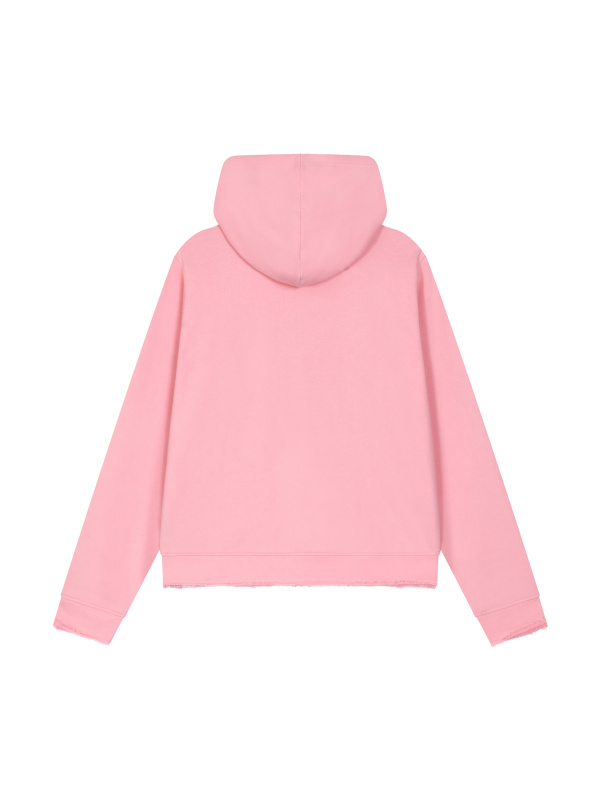 Women’s Raw Edge Full Zip Hoodie