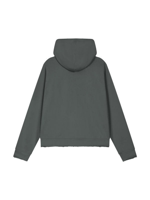 Women’s Raw Edge Full Zip Hoodie