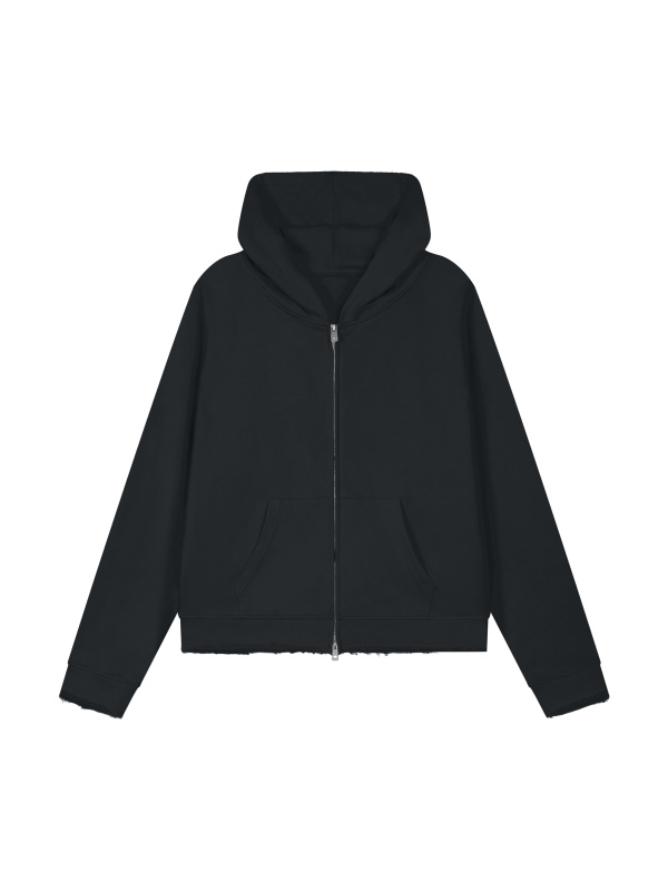 Women’s Raw Edge Full Zip Hoodie