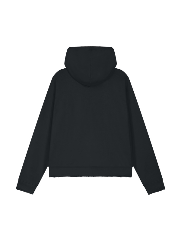 Women’s Raw Edge Full Zip Hoodie