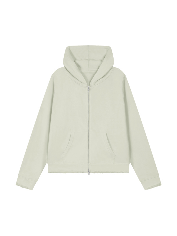 Women’s Raw Edge Full Zip Hoodie