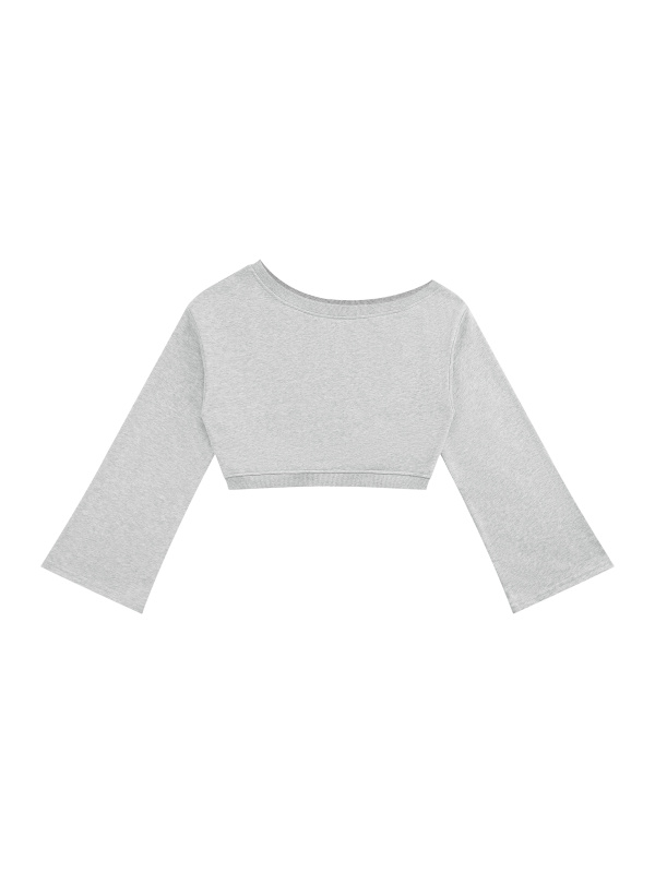 Women's Off-Shoulder Sweatshirt