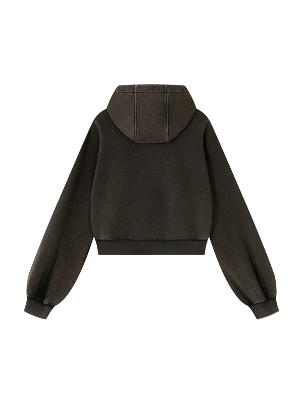 Women’s Vintage Wash Full Zip Hoodie