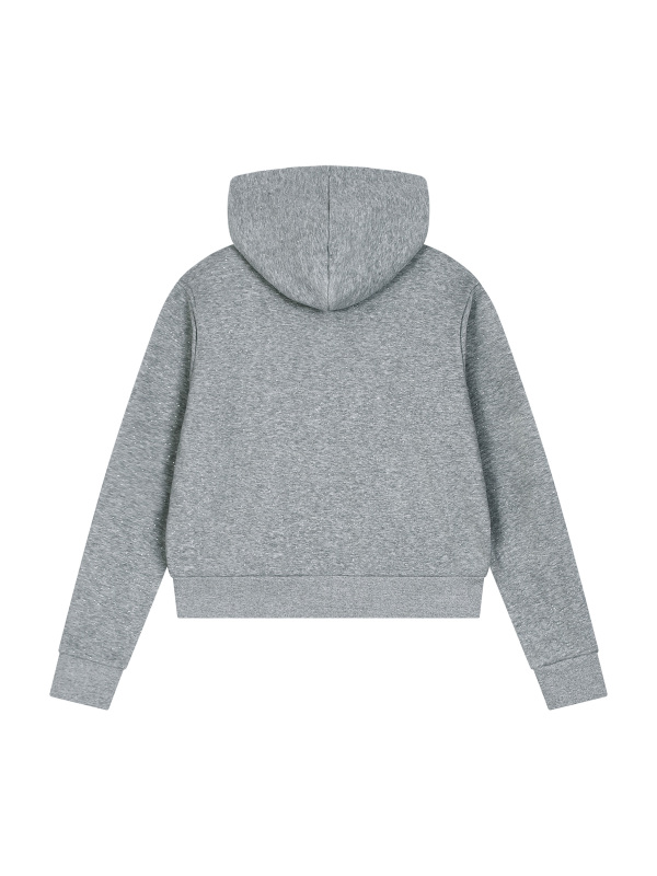 Women's Sparkles Fleece Full Zip Hoodie