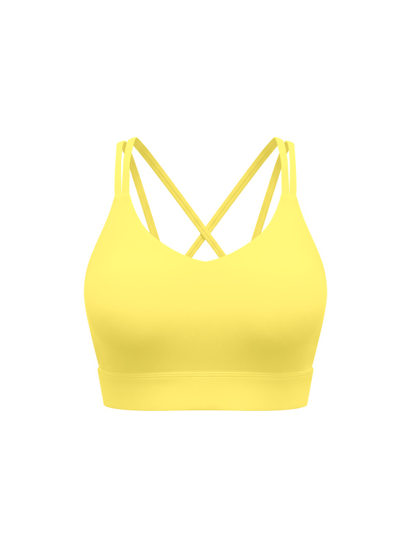 Women's Lycra Cropped Yoga Sport Bra