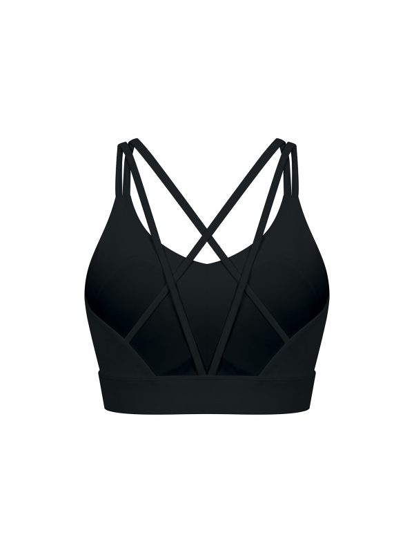 Women's Lycra Cropped Yoga Sport Bra