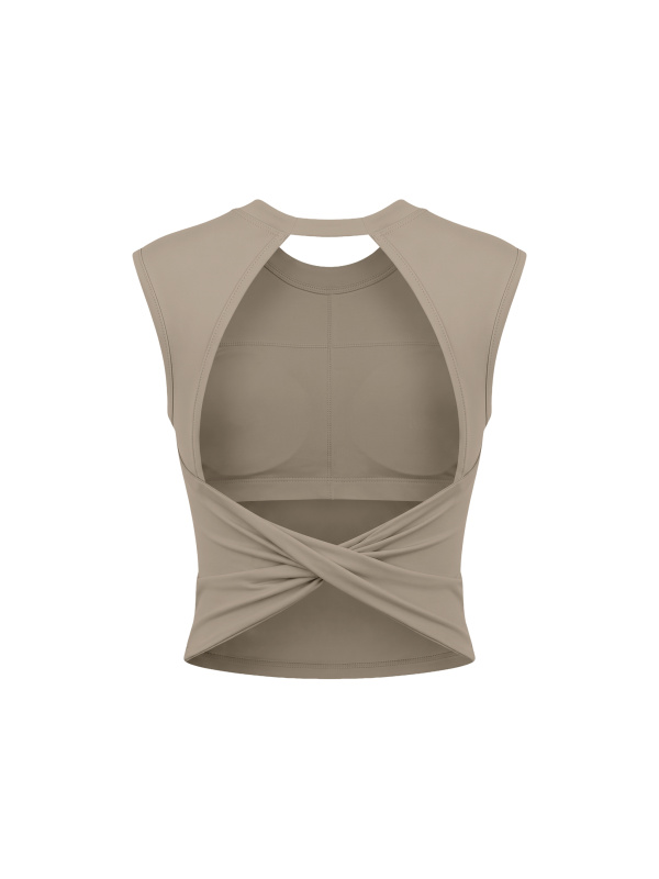 Women's Open Back Yoga Tank Top