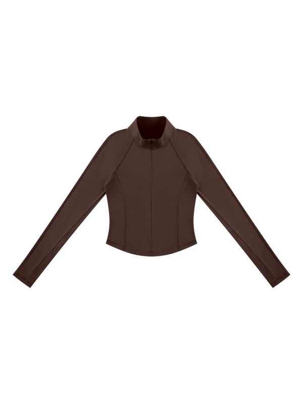 Women's Quarter-Zip Yoga T-Shirt