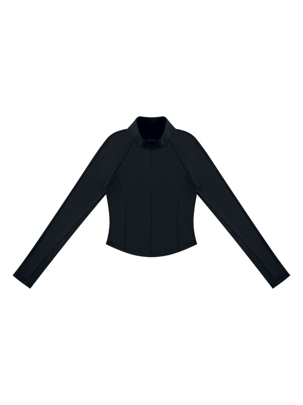 Women's Quarter-Zip Yoga T-Shirt