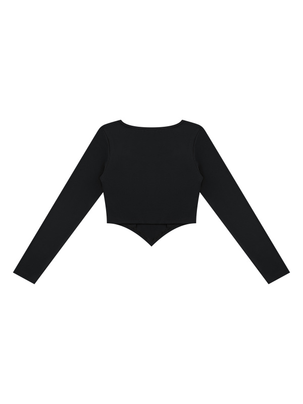 Women's Square Neck Cropped T-Shirt