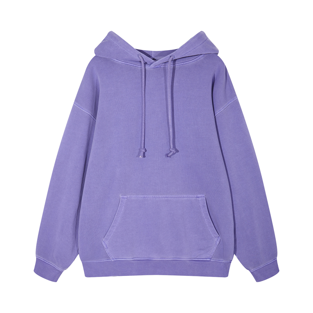 Streetwear Unisex Heavyweight Stone Washed Hoodie - Print On Demand | HugePOD-12