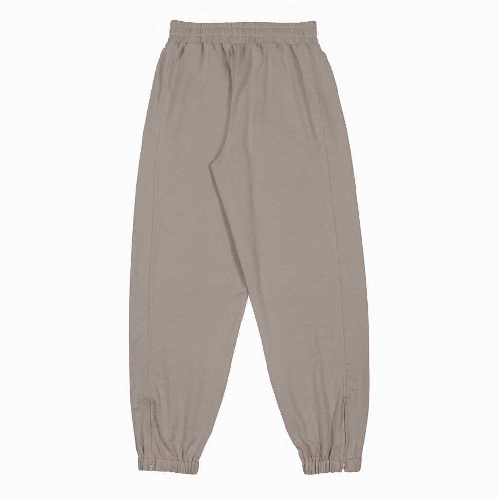 Streetwear Unisex Zipper Split Hem Joggers - Print On Demand | HugePOD-27