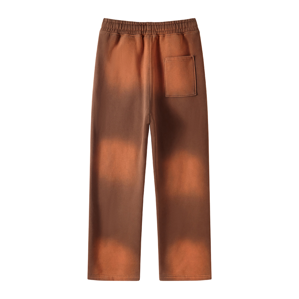 Streetwear Gradient Washed Effect Pants - Print On Demand-10