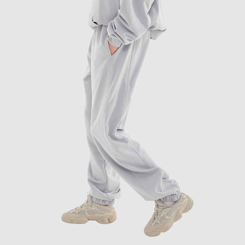 Streetwear Unisex Zipper Split Hem Joggers - Print On Demand | HugePOD-6