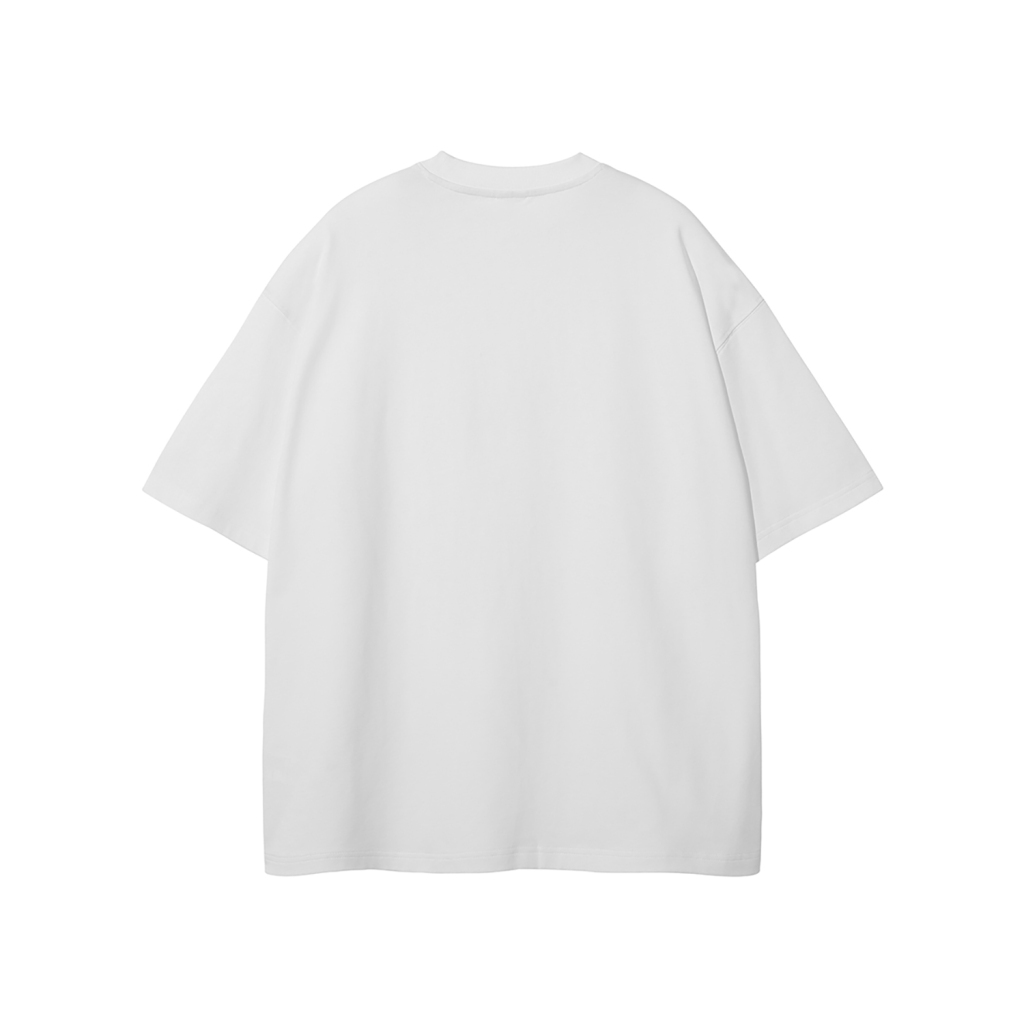 Streetwear Unisex Earth Tone Heavyweight Loose Fit FOG T-Shirt | HugePOD-7