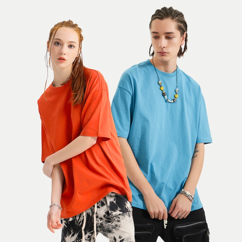 Streetwear Unisex 100% Cotton Basic Tee - Print On Demand | HugePOD-5