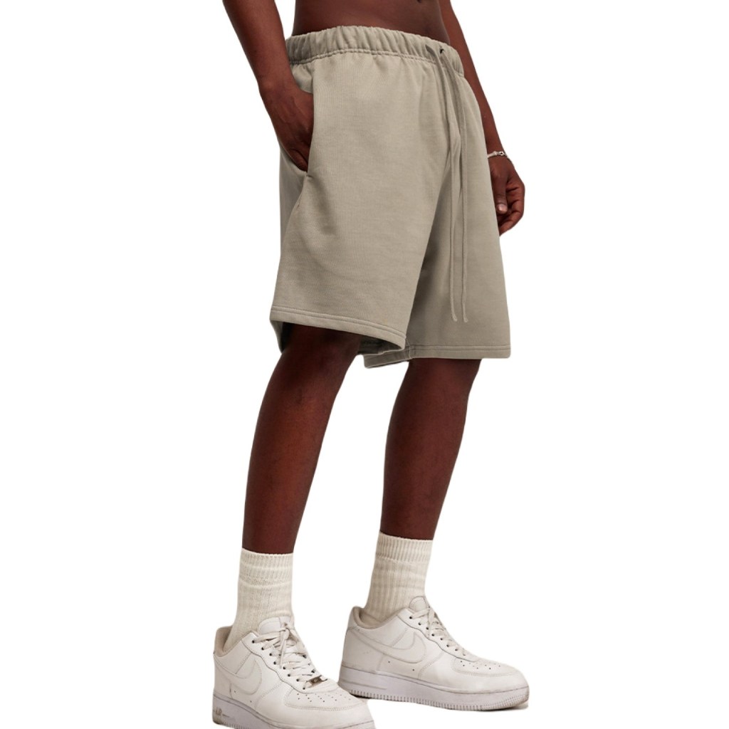 Streetwear Unisex Basic Earth Tone Loose Fit Shorts - Print On Demand | HugePOD-2