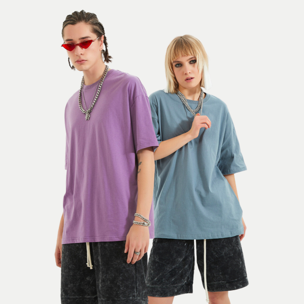 Streetwear Unisex 100% Cotton Basic Tee - Print On Demand | HugePOD-4