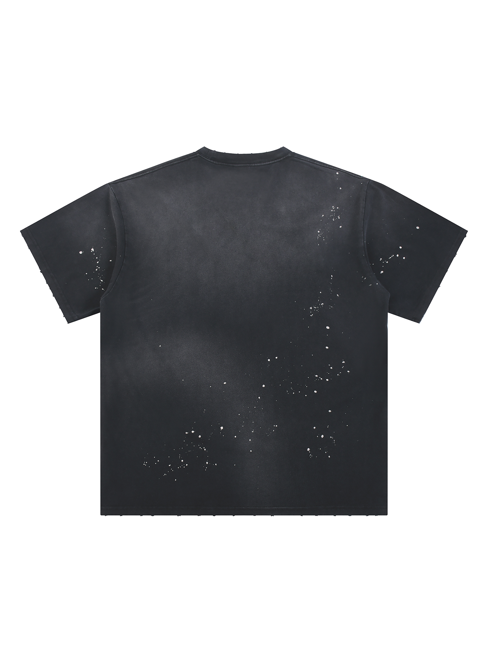 Sunfade Paint Splatter Hand-Frayed T-Shirt – Vintage