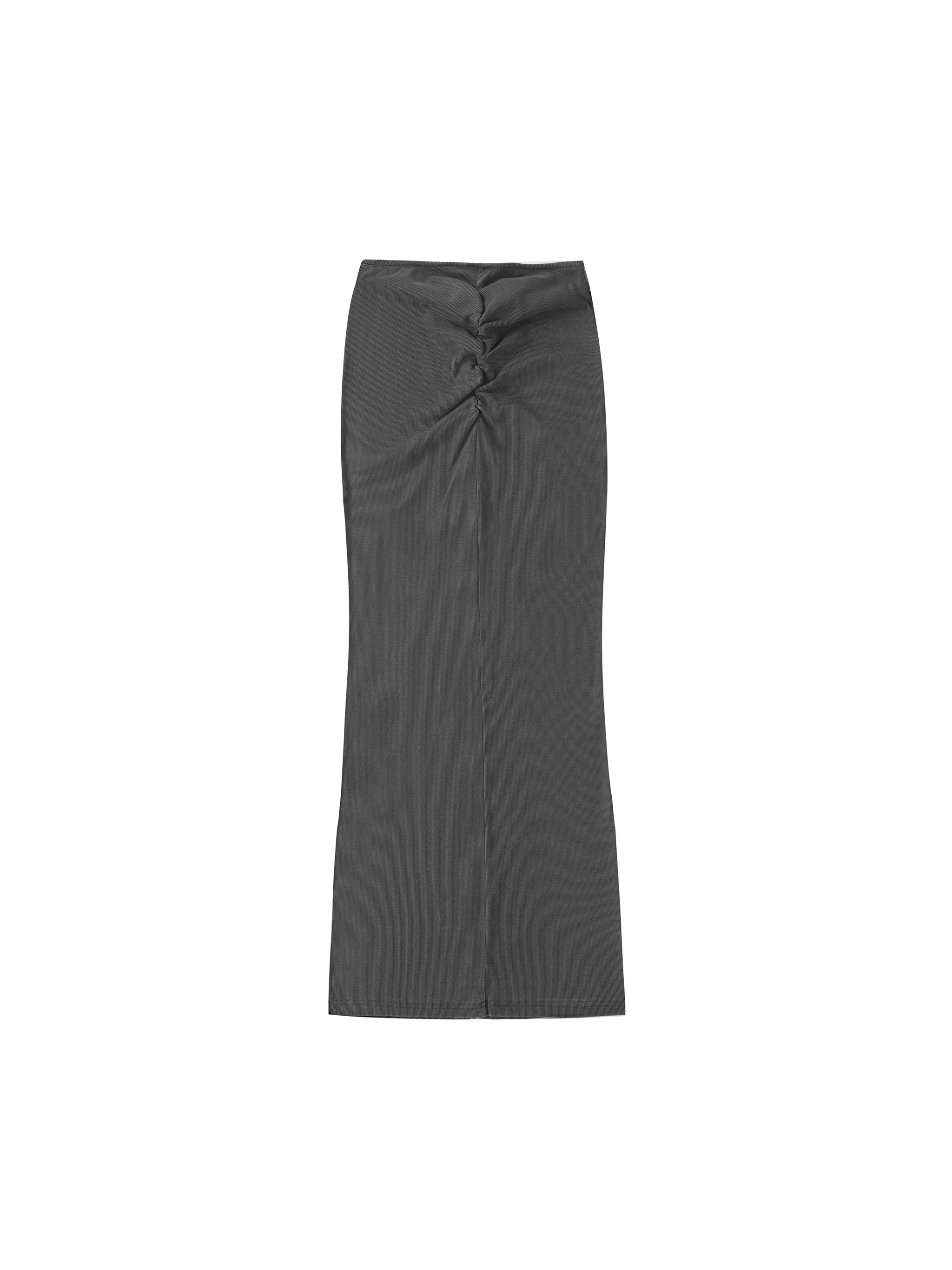 Dyed Washed Drawstring Maxi Skirt #WS0009 | TAPSTITCH