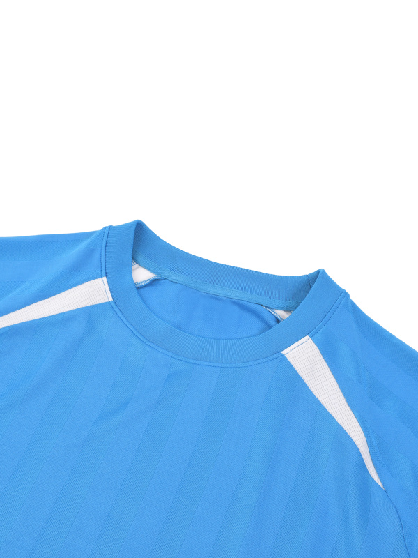 Unisex Color Block Jacquard Soccer Jersey