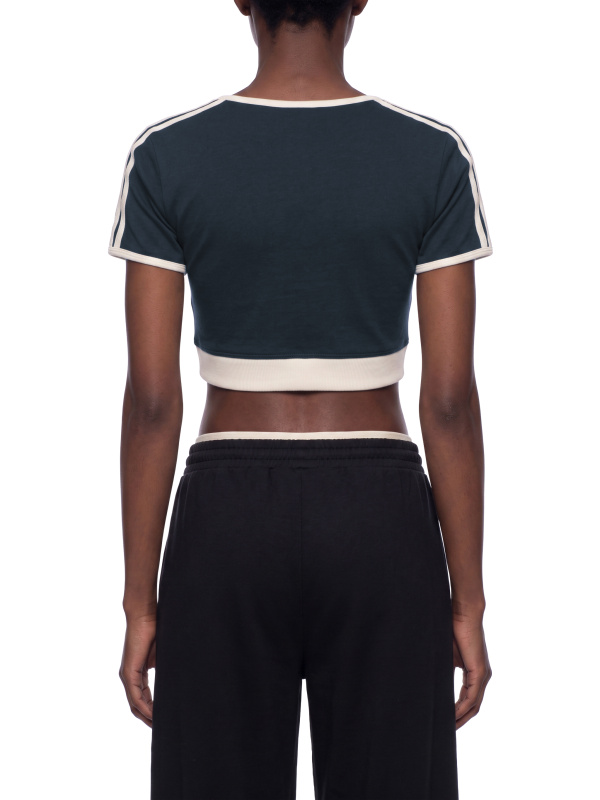 Women’s Color Block Crop T-Shirt