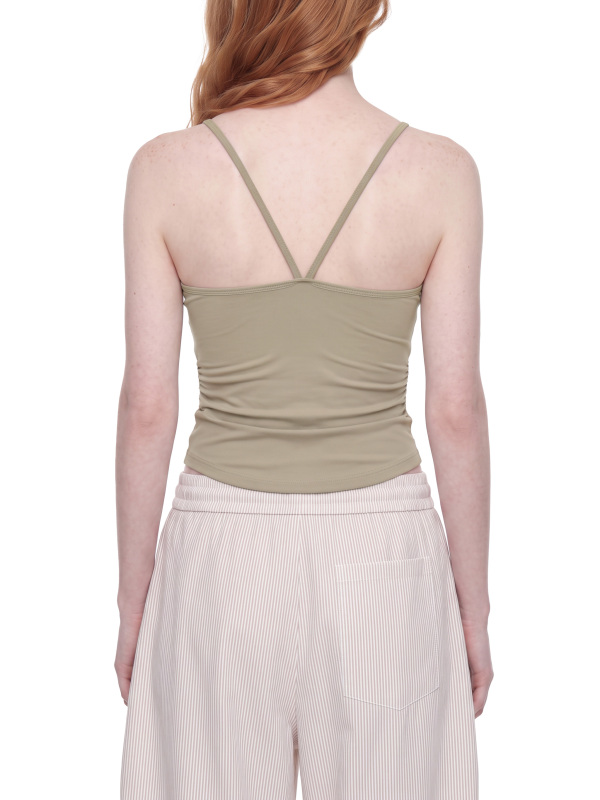 Women's Ruched Yoga Tank Top