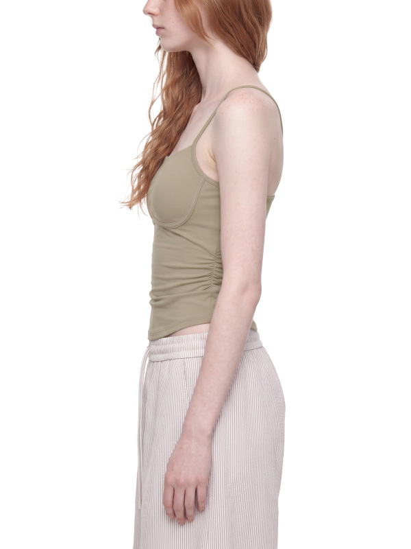 Women's Ruched Yoga Tank Top