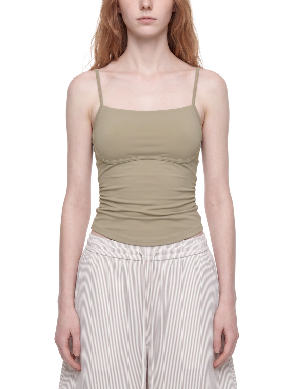 Women's Ruched Yoga Tank Top