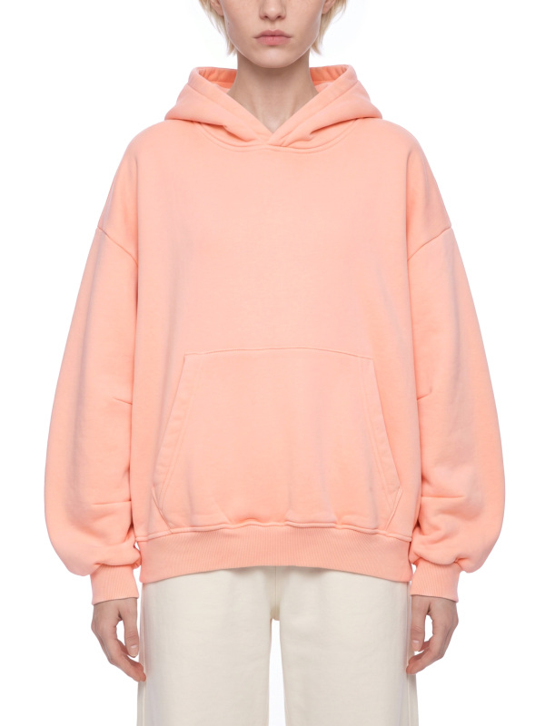 Unisex Vintage Wash Boxy Fleece Hoodie